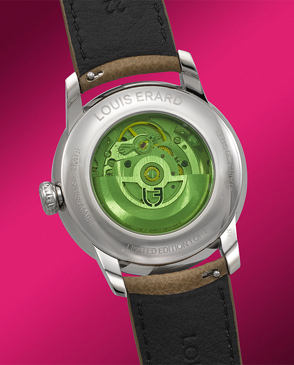 Louis Erard Noirmont Marqueterie – special edition ELA 