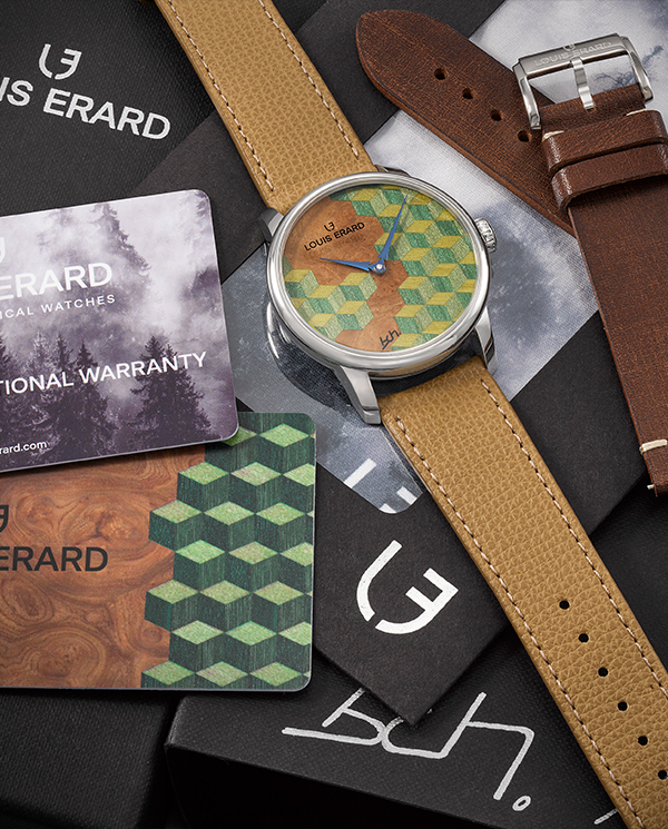 Louis Erard Noirmont Marqueterie – special edition ELA 