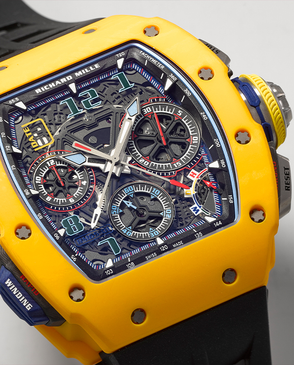 Richard Mille RM65-01 Automatic Split-Seconds Chronograph Dark Yellow Quartz TPT® 