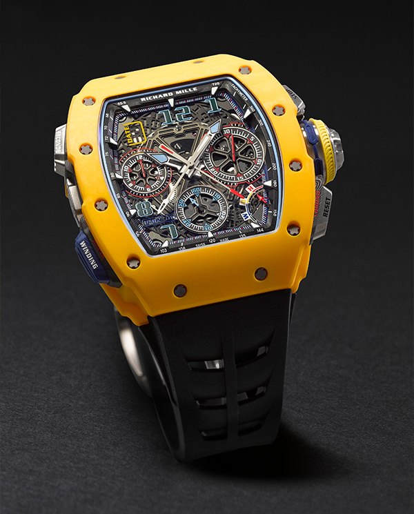 Richard Mille RM65-01 Automatic Split-Seconds Chronograph Dark Yellow Quartz TPT® 