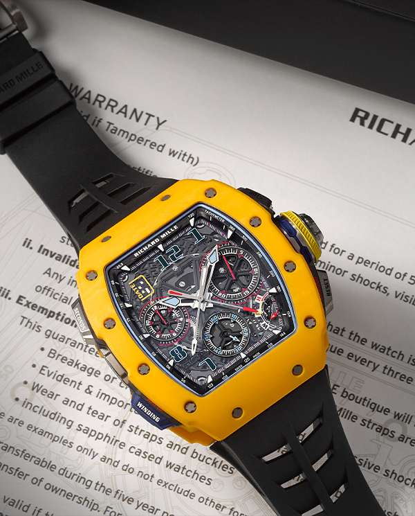 Richard Mille RM65-01 Automatic Split-Seconds Chronograph Dark Yellow Quartz TPT® 