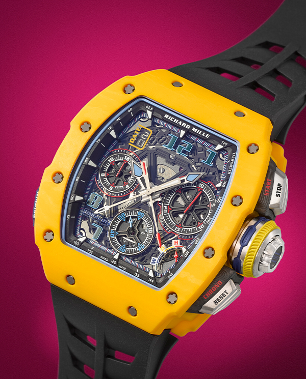 Richard Mille RM65-01 Automatic Split-Seconds Chronograph Dark Yellow Quartz TPT® 