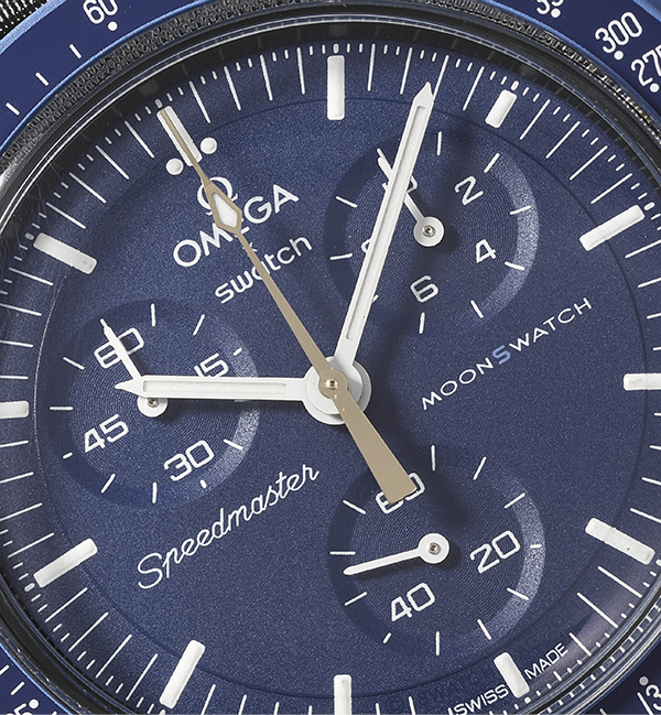 Omega x Swatch Bioceramic MoonSwatch, Mission to Neptune, Moonshine Gold